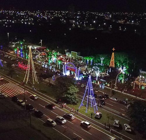 Com apoio do Governo do Estado, Cidade do Natal abriu as portas com uma série de atrações aos campo-grandenses