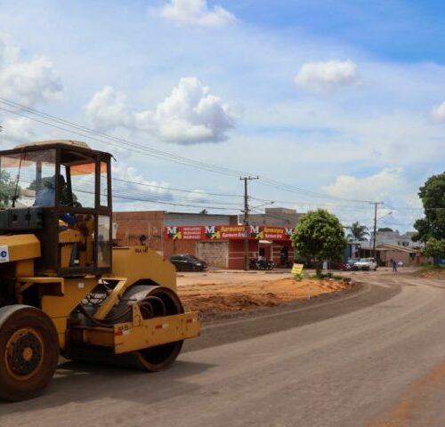 Governo promove restauração da Avenida Cafezais trazendo benefícios a moradores de seis bairros.