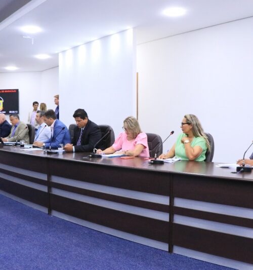 Câmara Municipal de Maracaju realiza a 1ª Sessão Extraordinário de 2023.