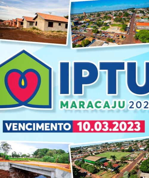 Com 90 mil reais em prêmios, o IPTU 2023 tem primeira parcela para 10 de Março.