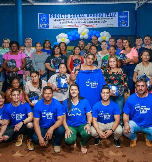 Prefeitura de Maracaju leva “Projeto Bairro Feliz” para os Bairros Nenê Fernandes e Olidia Rocha.