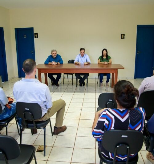 Prefeito Marcos Calderan participa de posse dos integrantes do Conselho Municipal de Turismo.