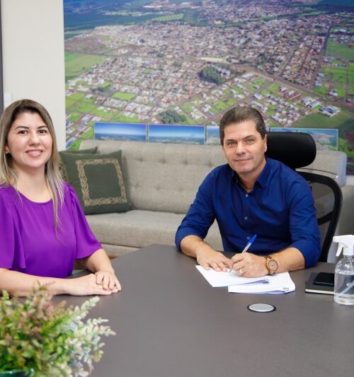 Apoiando a Segurança do município, a Prefeitura de Maracaju renova convênio com o Conselho de Segurança.