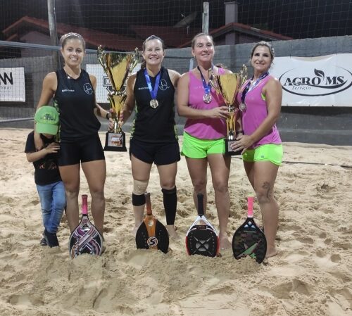 Com apoio da Prefeitura, 1º Municipal de Beach Tennis foi sucesso em Maracaju.