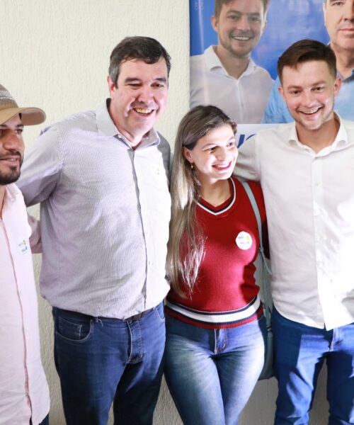 Governador Eduardo Riedel vem a Rio Brilhante nesta sexta-feira dia 12.