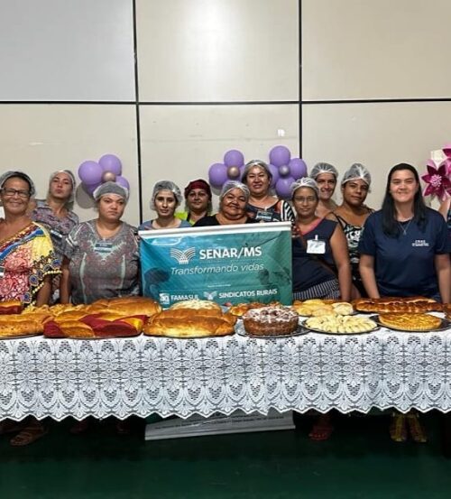 Prefeitura de Maracaju finaliza Curso de Fabricação de Pães e Salgados em Maracaju.