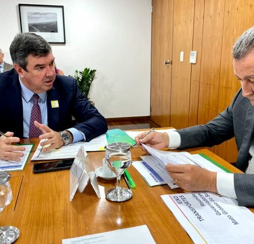 Em Brasília, governador garante recursos para obras prioritárias ao desenvolvimento de MS