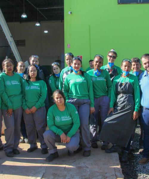Robert prestigia inauguração da Cooperativa “Recicla Maracaju”