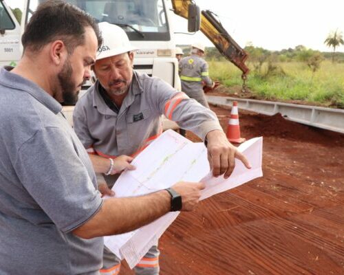 Vereador Robert visita Pólo de serviços em Maracaju