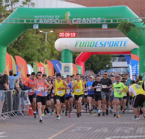 Rota de eventos esportivos, Parque dos Poderes recebeu maratona no último domingo