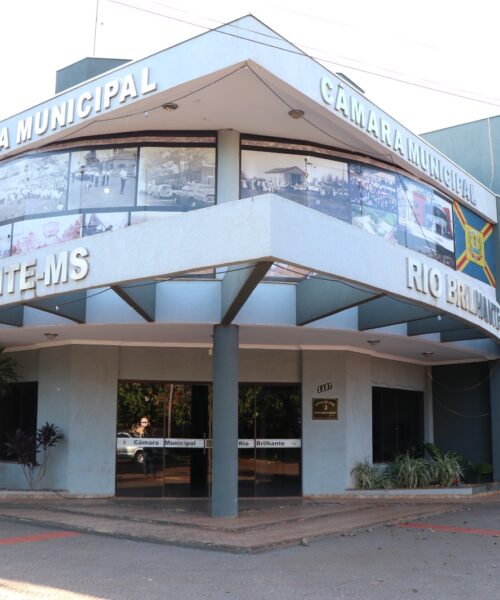 Plenário da Câmara Municipal de Rio Brilhante é interditado por tempo indeterminado.