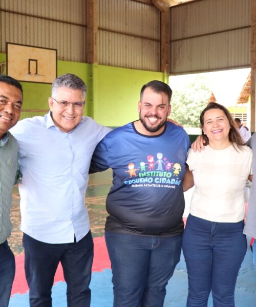 Vereadora Joana, parceira do Instituto Pequeno Cidadão, celebra ação em benefício das crianças de Sidrolândia.