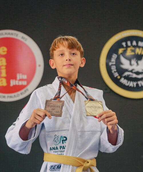 Riobrilhantense de 12 anos conquista Medalha Mundial de Jiu-Jitsu no Rio de Janeiro.