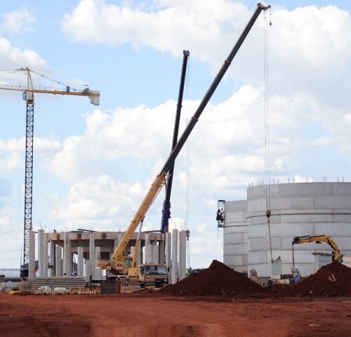 Obra de indústria de etanol de cereais gera 600 empregos em Sidrolândia