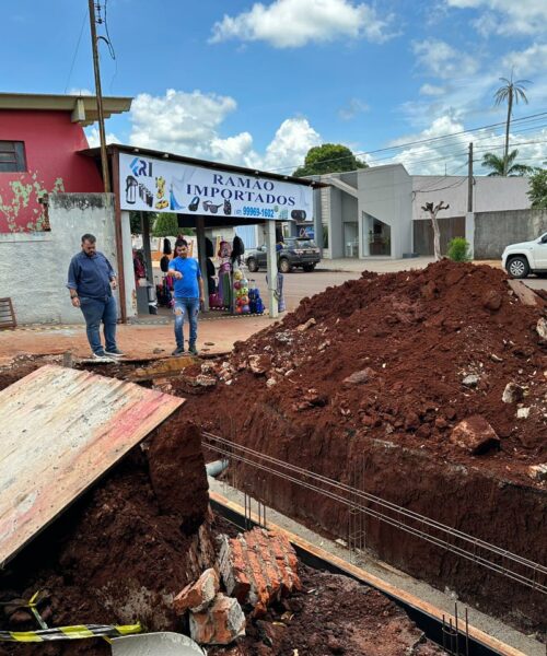 Prefeitura começa obras no Guanabara após reivindicação do vereador Robert Ziemann