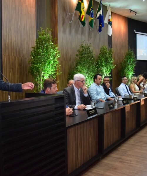 Sessão Solene de Abertura dos Trabalhos do Legislativo Municipal de Sidrolândia em 2024 destaca parcerias e realizações.