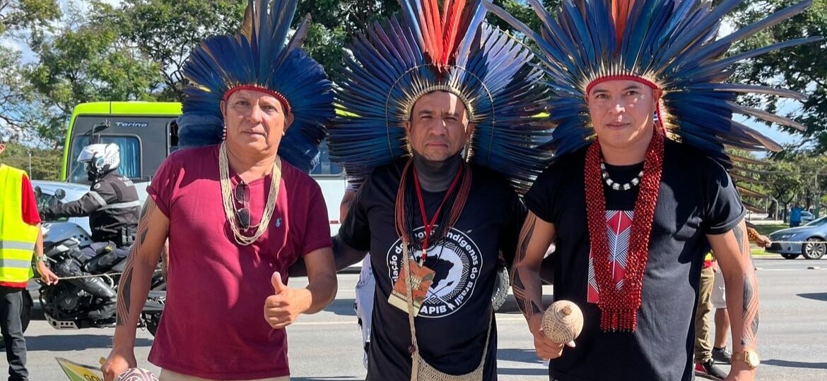 Presidente Indígena da Câmara de Sidrolândia marca presença na 20ª edição do Acampamento Terra Livre (ATL)