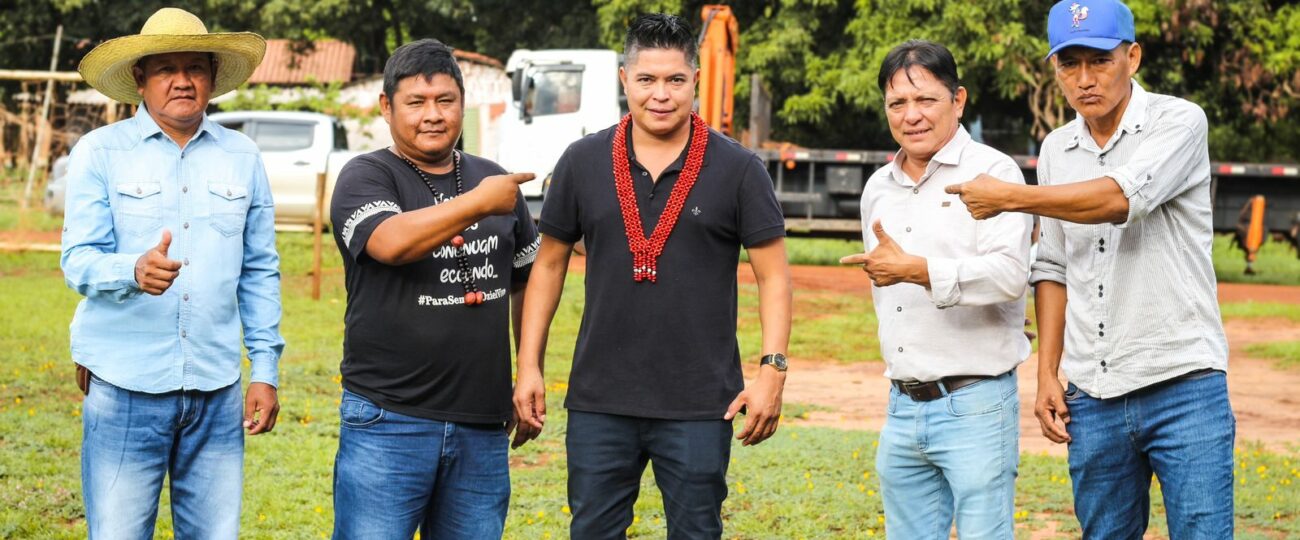Vereador Gringo e comunidade indígena de Sidrolândia celebram conquista de centro comunitário na “Aldeia Córrego do Meio”