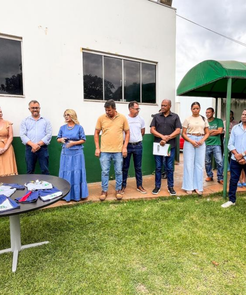 Com 28 anos de magistério, professor Marcio Marqueti toma posse na Educação de Sidrolândia.