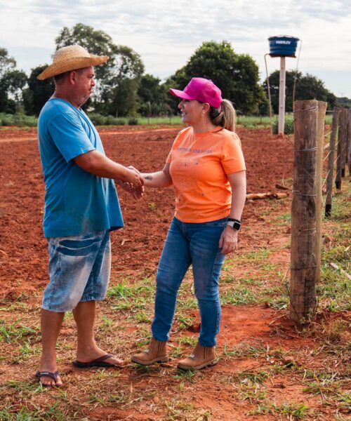 Prefeita Clediane intensifica melhorias na zona rural de Jardim: iluminação pública e infraestrutura são prioridades.