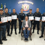 Presidente Gláucio Cabreira apresenta Moção de Congratulações e Aplausos aos Policiais Militares e Rodoviários Federais de Jardim.