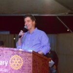 Prefeito de Maracaju emociona-se ao relembrar a solidariedade do Rotary Clube.