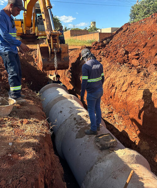 Iniciada pela Rua Rio Grande do Norte a drenagem no Altos da Figueira