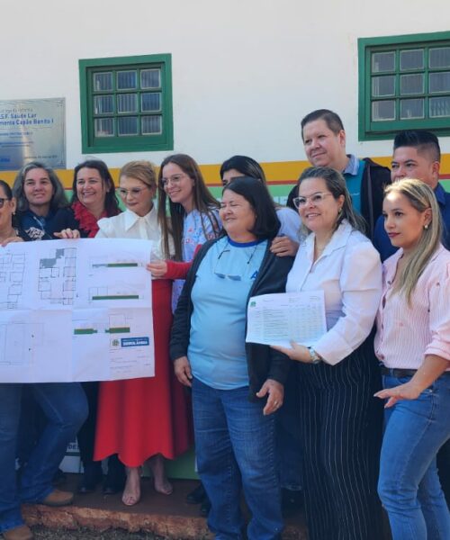 Fruto de emenda impositiva, reforma de postos de saúde atenderá centenas de famílias da zona rural em Sidrolândia.