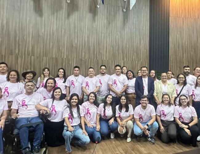 Câmara Municipal de Sidrolândia intensifica Campanha do Outubro Rosa