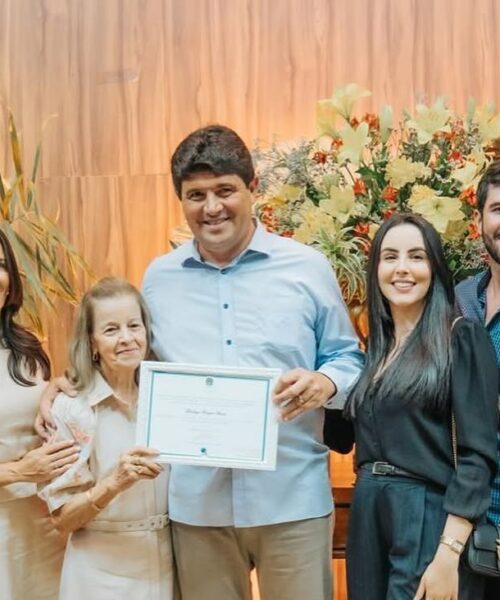 Rodrigo Basso e Cris Fiuza são diplomados prefeito e vice de Sidrolândia para o mandato 2025/2028