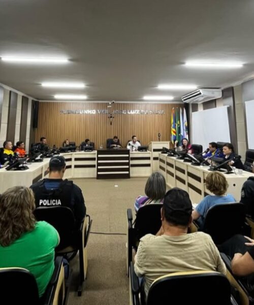 Câmara de Rio Brilhante debate segurança pública com foco na Vila Fátima