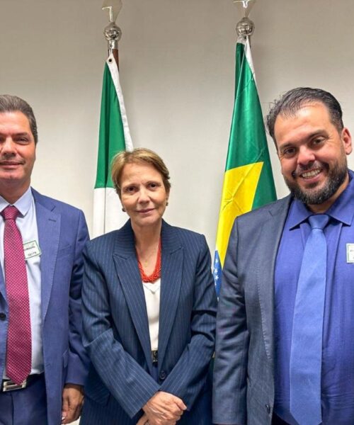 Prefeito Marcos e vereador Robert cumprem agenda em Brasília e reforçam pedido de recursos para Maracaju