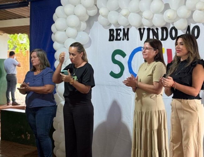 Vereadoras e vice-prefeita prestigiam abertura do serviço de convivência para a terceira idade em Sidrolândia