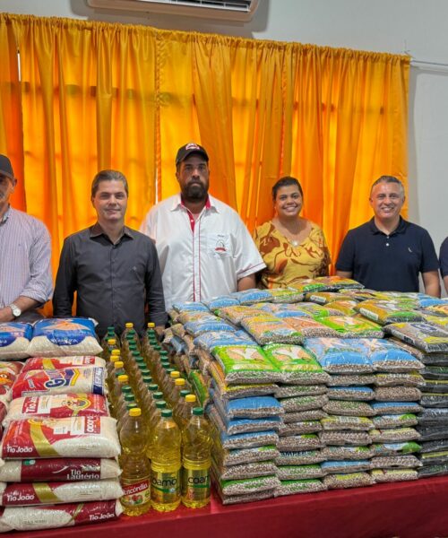 Com apoio da Prefeitura e da Câmara, Festa do Laço Comprido arrecada quase 1,5 tonelada de alimentos para famílias vulneráveis em Maracaju