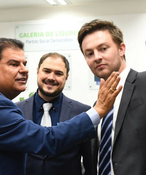 Em Brasília, prefeito Lucas e Dr. Leonardo agradecem parceria do senador Nelsinho Trad por mais de R$ 3 milhões em emendas para Rio Brilhante