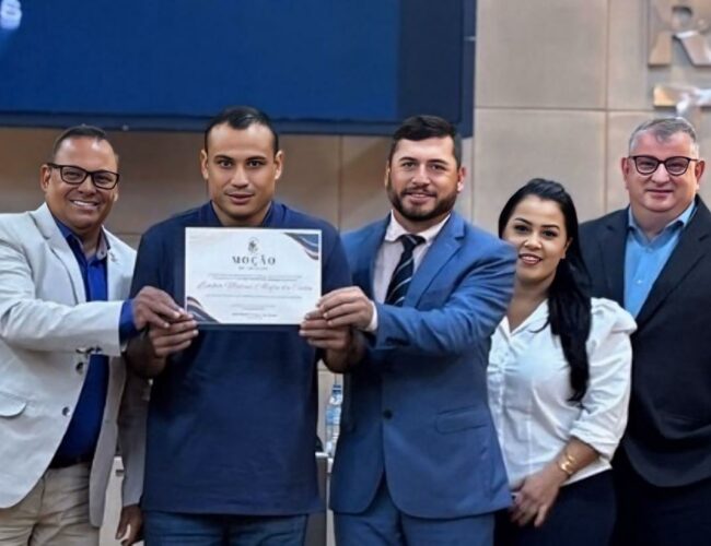 Jovem ambientalista recebe Moção de Aplauso da Câmara Municipal de Rio Brilhante