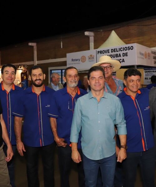 Campanha do Agasalho 2025 recebe reforço do Rotary Club de Maracaju durante a Festa da Linguiça.