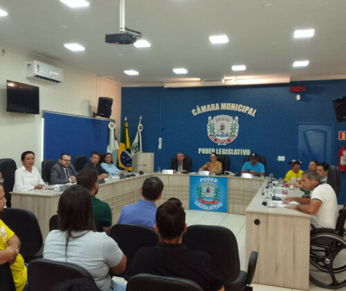 Câmara Municipal de Jardim homenageia servidor e apresenta demandas por melhorias na infraestrutura e serviços públicos