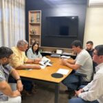 Reunião entre vereadora Edilaine Tavares e prefeito Rodrigo Basso avança regularização da Ocupação Jatobá em Sidrolândia