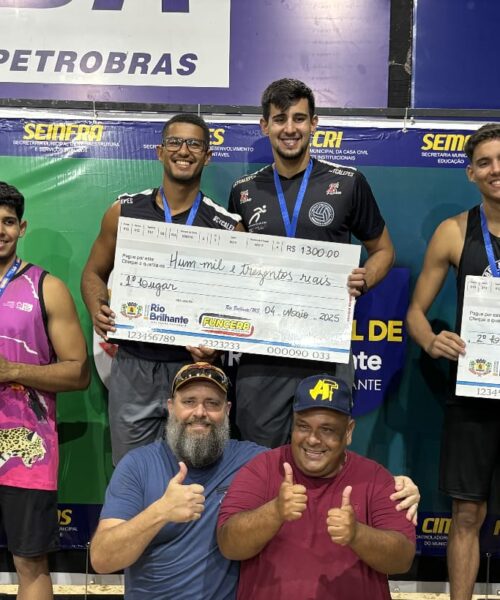 Open de Vôlei de Praia de Rio Brilhante reúne 288 atletas e distribui R$ 18 mil em premiação