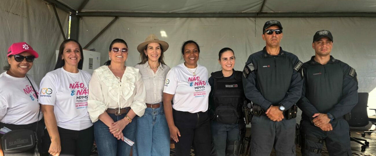 Vozes femininas ecoam na Showtec 2025 com ação da Coordenadoria da Mulher.