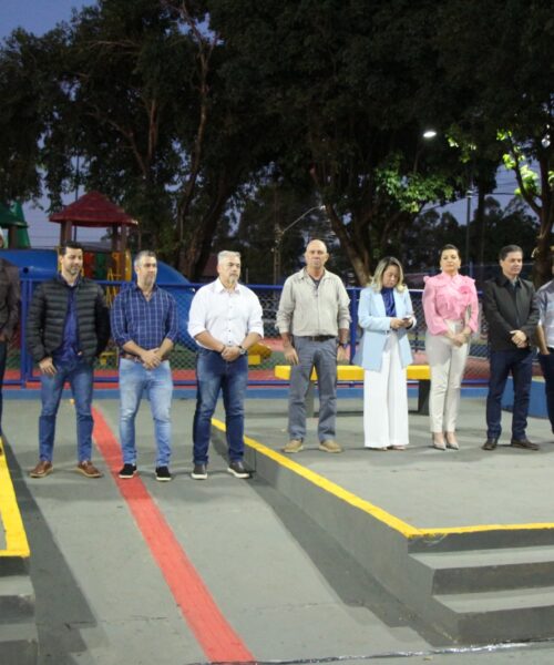Vereadores prestigiam a inauguração do CEPE Simão Rocha em Maracaju