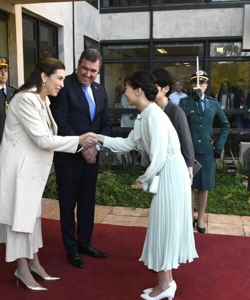 130 anos de relações diplomáticas: governador e princesa do Japão estreitam laços em visita a MS