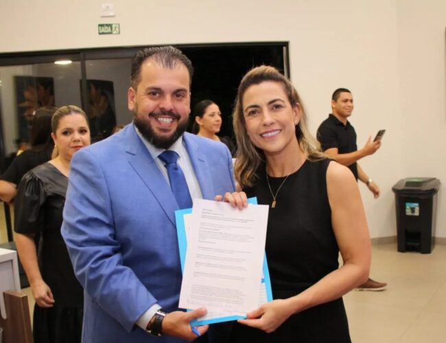 Vereador Robert Ziemann destaca parceria com senadora Soraya Thronicke e prefeito Marcos Calderan para construção de 109 casas populares em Maracaju