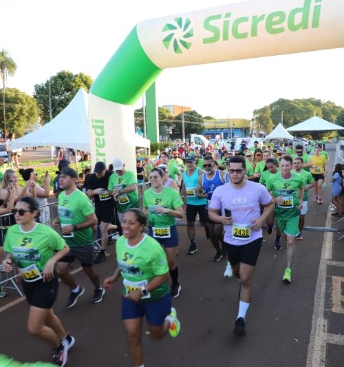Maracaju celebra esporte e inclusão na 5ª Corrida Sicredi com mais de 570 atletas e R$ 26,5 mil em premiações.