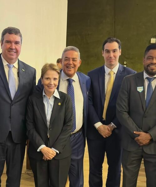 Governador Eduardo Riedel oficializa filiação ao Progressistas em Brasília