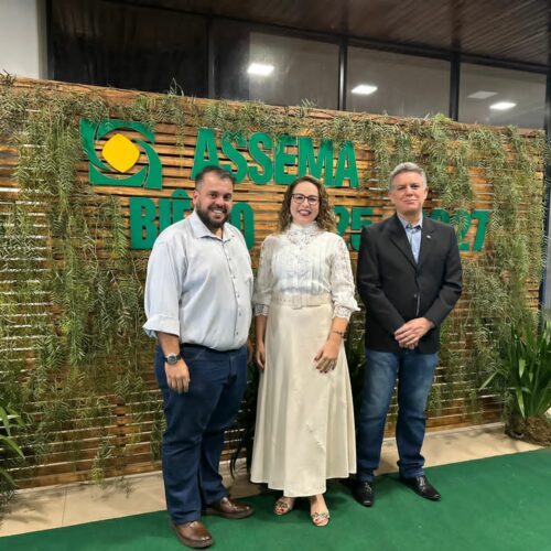 Nova Diretoria da ASSEMA tomou posse nesta quinta-feira e a Câmara de Vereadores se fez presente neste evento