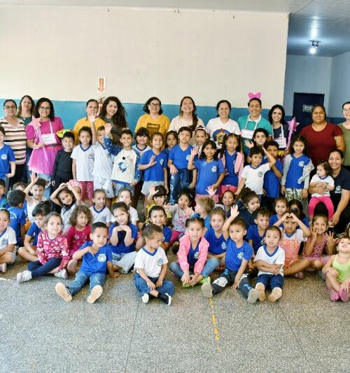 Aquidauana: SESAU| Programa Saúde na Escola leva diversão e conhecimento no CMEI Dona Mafalda