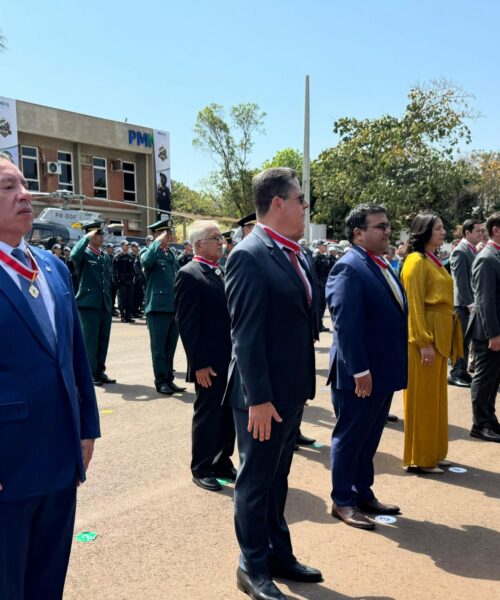 Gerson Claro recebe Medalha do Mérito e destaca disciplina e valores da Polícia Militar de MS