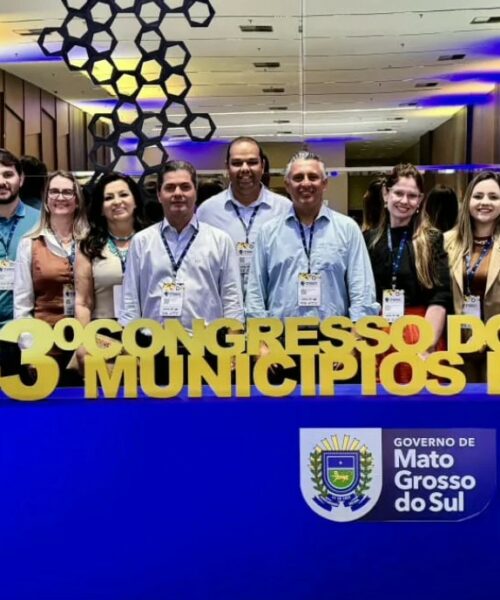 Prefeito Marcos Calderan destaca participação de Maracaju no 3º Congresso dos Municípios e reforça compromisso com uma gestão moderna e humana